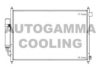 AUTOGAMMA 105540 Condenser, air conditioning